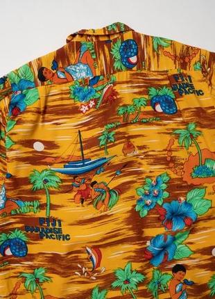 Vintage campia moda hawaiian shirt чоловіча сорочка гавайка5 фото