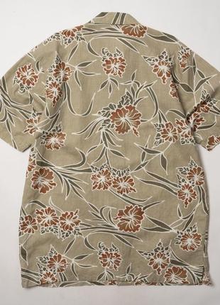 Vintage hawaiian shirt  чоловіча сорочка гавайка4 фото