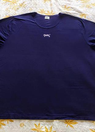 5хl футболка женская из вискозного трикотажа (black &amp; red janiee glc, р.58-60)