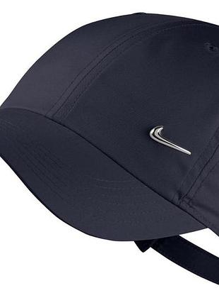 Кепка nike h86 cap metal swoosh junior one size navy av8055-451