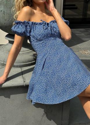 Платье с завязкой на груди софт4 фото