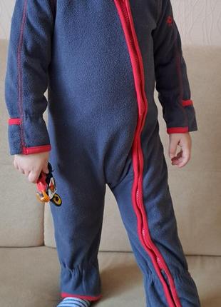 Флисовый комбинезон поддёжка lupilu