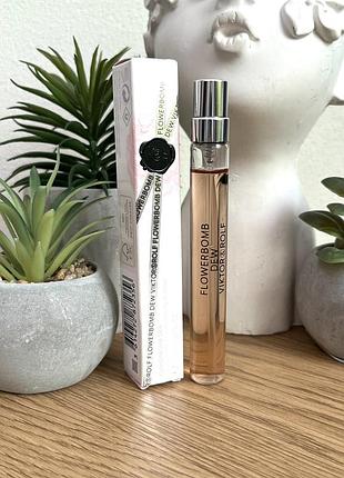 Оригінал мініатюра парфум парфумована вода  viktor & rolf flowerbomb dew оригинал парфюм парфюмированая