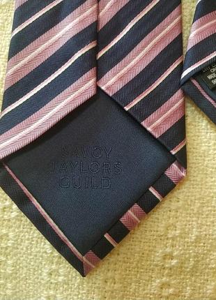 Шёлковый галстук savoy taylors guild (england)5 фото