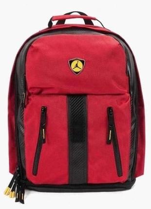 Рюкзак jordan jdn moto backpack красный (9a0618-u10)