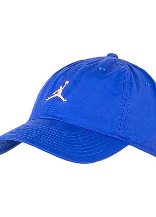 Бейсболка jordan jordan h86 jm washed cap синий one size (dc3673-430)