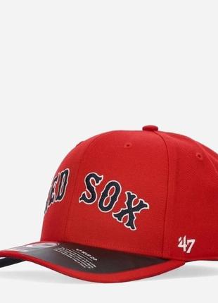 Кепка 47 brand dp boston red sox красный уни osfa b-repsp02wbp-rd