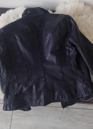Allsaints кожаная куртка косуха размер 12 (s-m)4 фото