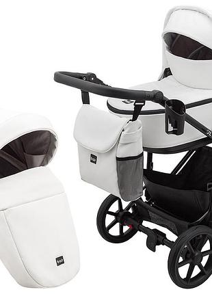 Коляска 2 в 1 bair ultra eco u-75 слоновая кость