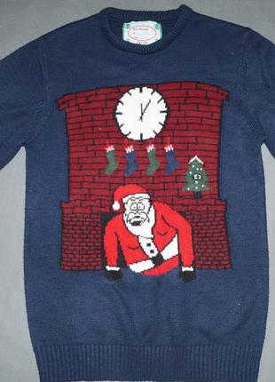 1+1=3 новогодний свитер