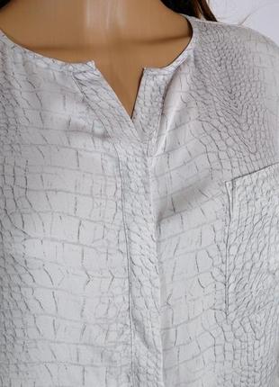 Шикарная шелковая блуза швейцарского бренда repeat9 фото