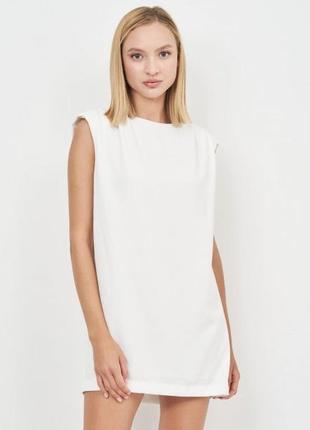 Белое платье zara8 фото