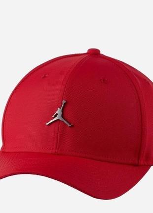 Кепка jordan clc99 cap metal jm one size крсный cw6410-687