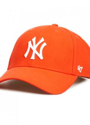 Кепка mvp 47 brand ny yankees thunder snapback wo one size orange/white b-mvpsp17wbp-th1 фото