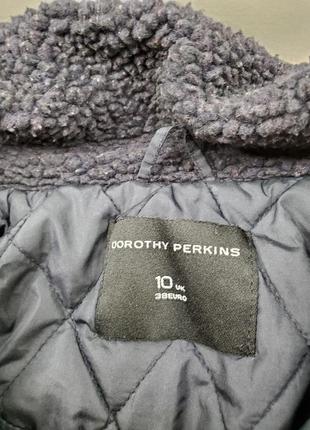 Dorothy perkins куртка синяя с воротом8 фото