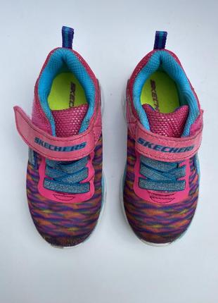 Детские кроссовки skechers /кроссовки для девочки/кроссовки с подсветкой