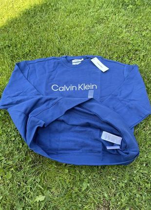 Кофта calvin klein свитшот ( ck sweatshirt oversize) c америки s,l6 фото