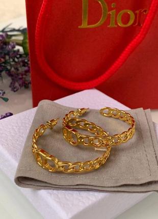 Брендовые серьги