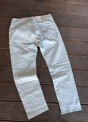 Мужские белые джинсы scotch&soda dylan 32x32 classic fit1 фото