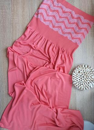 Довга сукня літнє пляжне  плаття