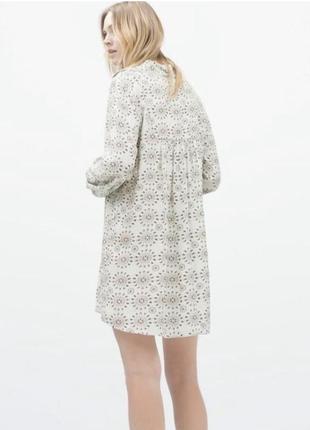 Натуральне плаття віскозна сорочка туніка з ефектом ажурної вишивки3 фото