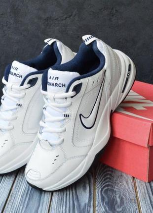 Кроссовки мужские nike air monarch iv белые