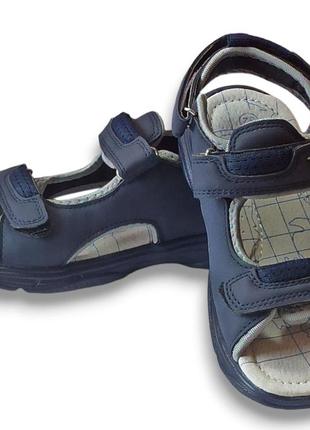 Спортивные открытые босоножки сандалии летняя обувь для мальчика подростка 5212 том м р.32,372 фото