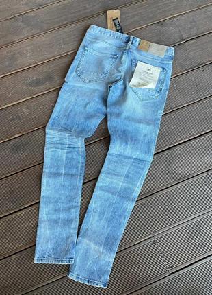 Мужские синие джинсы 31' scotch&soda skinny fit  31x341 фото