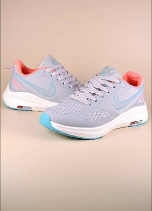 Женские кроссовки nike zoom gray