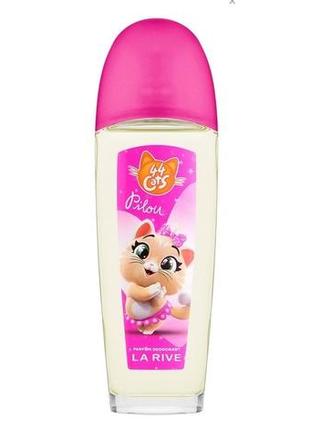 Детский парфюмированный дезодорант larive 44 cats pilou 75мл (5901832069393)