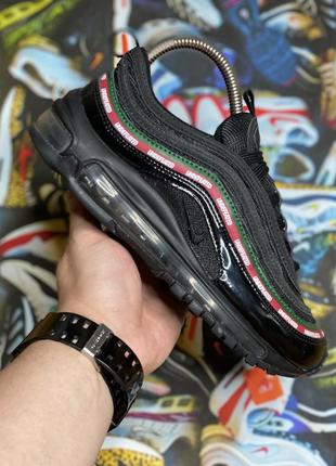 Мужские кроссовки undefeated x nike air max 97 “black”