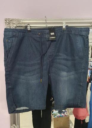 Мужские джинсовые шорты livergy - баталы - европ. 64