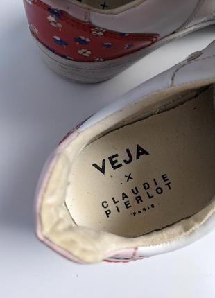 veja extra x claudie peirlot женские кроссовки кеды сникерсы7 фото