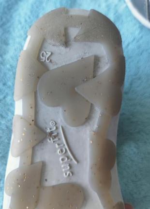 Босоніжки ортопедичні повністю шкіряні superfit на дівчинку, 25 р. 16 см6 фото