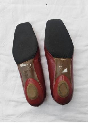 Туфли балетки квадратный носок audley london original туфли лаковая кожа zara mango8 фото