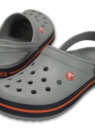Кроксы crocs classic clog mens slides black