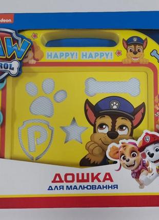 Магниная досточка paw patrol pp-82106 (12шт/2) цветная в коробке 33*26*3,5 см