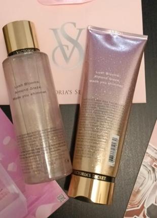 Ідея подарунка парфумований набір шимер velvet petals shimmer оригінал victoria's secret виктория сикрет вікторія сікрет3 фото