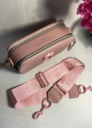 Сумка брендовая розовая пудровая5 фото