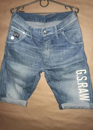 G-star raw,шорты лобовi джинсовые оригинал размip 30,з anii3 фото