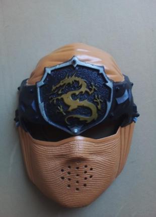 Фирменная маска нинзя золотой дракон