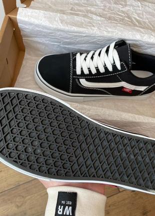 Женские кеды ванс vans old skool black/white 26 фото