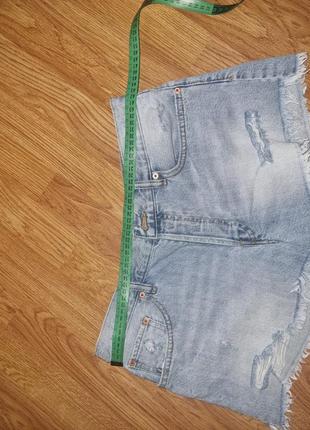 Фирменные джинсовые шорты шортики6 фото