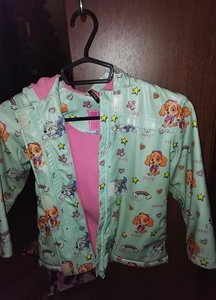 Дождевик щенячий патруль