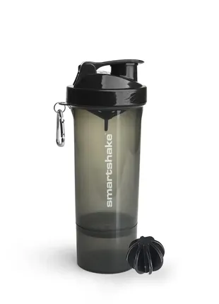 Шейкер спортивный smartshake slim 500ml black (original)