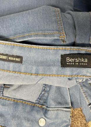 Джинсы скинни bershka5 фото