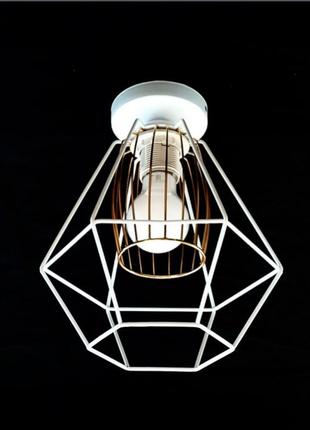 Люстра світильник у стилі лофт на 1 лампу