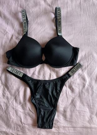 Комплект белья victoria’s secret 36b/l