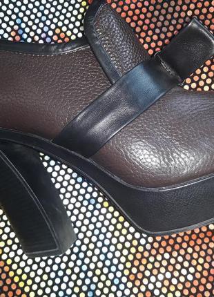 Мега удобные туфли из натуральной кожи6 фото