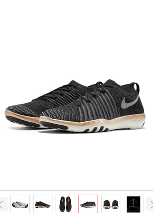 Nike free transform flyknit 'black metallic bronze'